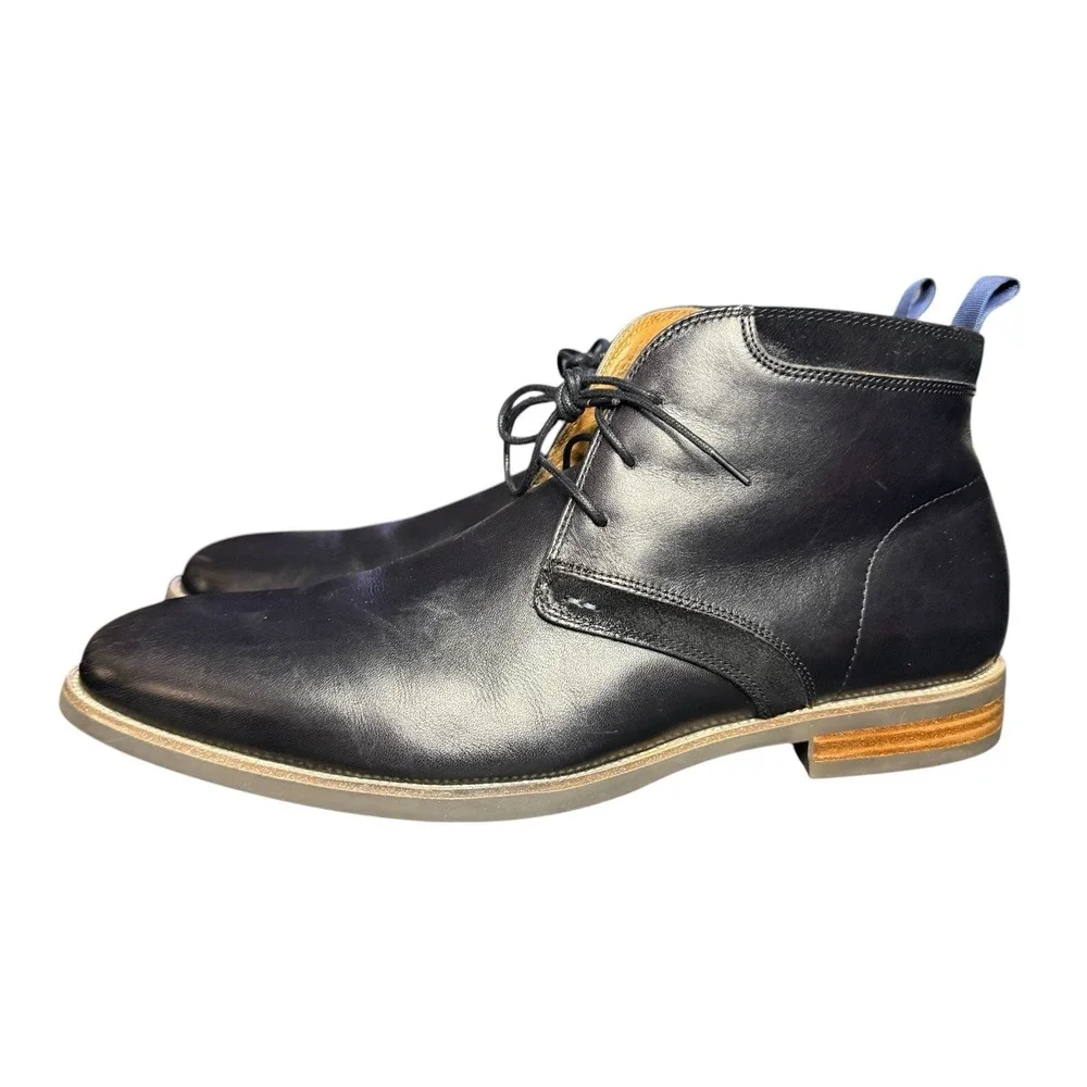 Florsheim Boot Size 11 Uptown Plain Toe Chukka Boot Black